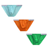 Men's Modal High-Cut Briefs with U-Pouch - Low-Rise Slim Fit Underwear