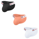 Breathable Cotton Men's Sport Underwear - Low Rise Comfortable Trunks with U-Shaped Pouch, Supportive & Stylish Boxer Briefs for Active Lifestyle