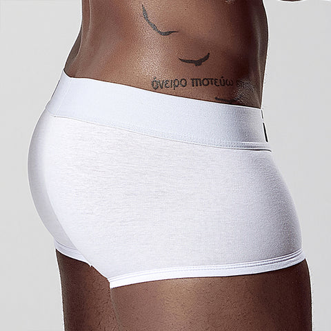 Men's Cotton Boxer – Low-Rise Slim Fit Athletic Underwear with Butt-Lifting Design