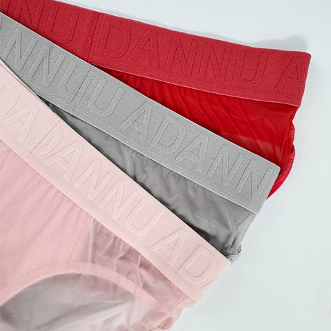 Breathable Low-Rise Men's Underwear - Soft Stretch Semi-Transparent Briefs for Gym & Daily Wear - Comfortable Lightweight Boxer for Active Lifestyle