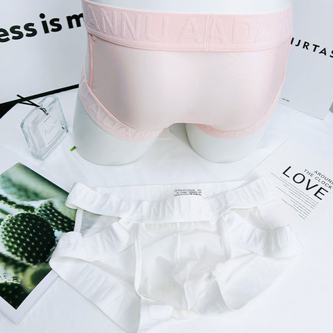 Breathable Mesh Men's Low-Rise Briefs – Transparent Sheer Underwear with Supportive Pouch, Quick-Dry Comfort for Daily Wear