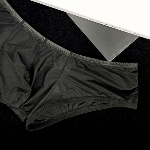 Men's Sheer Bikini Briefs - Low-Rise Breathable & Sexy Boxer Underwear