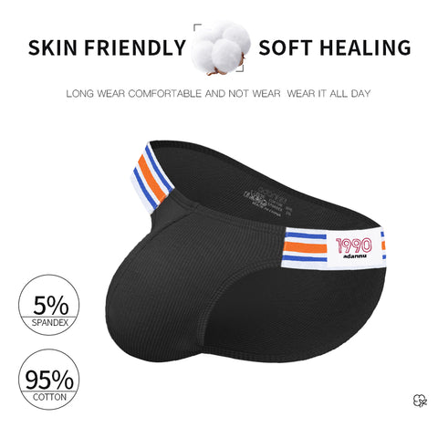 Breathable Cotton Men's Sport Underwear - Low Rise Comfortable Trunks with U-Shaped Pouch, Supportive & Stylish Boxer Briefs for Active Lifestyle