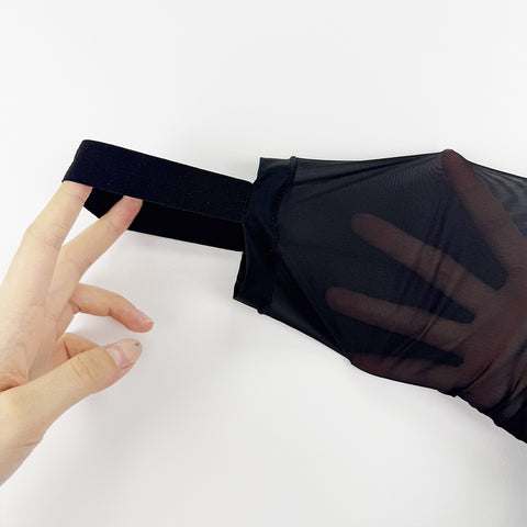 Men's Sheer Mesh 9/8 Length Performance Pants – Ultra-Thin Quick-Dry Stretchable Gym Tights for Running & Activewear Layering