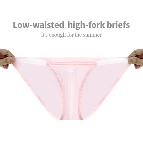 Breathable Men's High-Cut Thong Underwear – Soft Modal Fabric, Comfortable & Stretchy, Sheer Waistband, Lifting Design for Gym & Daily Wear