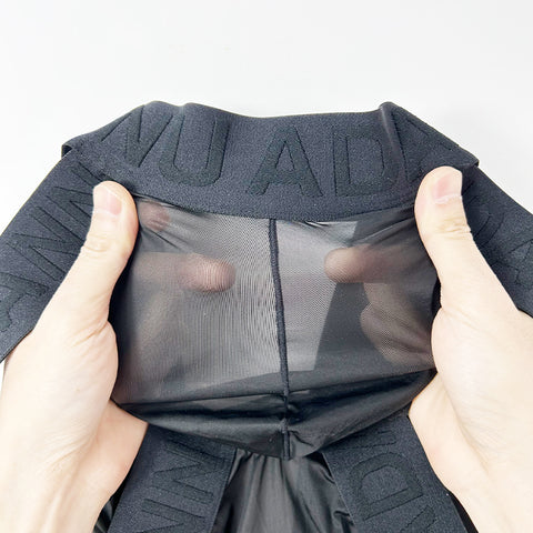 Breathable Mesh Men's Low-Rise Briefs – Transparent Sheer Underwear with Supportive Pouch, Quick-Dry Comfort for Daily Wear