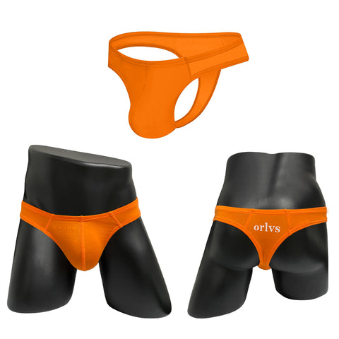 Men's Modal Thong Underwear - Sexy Backless Bikini Briefs with Lifting Design