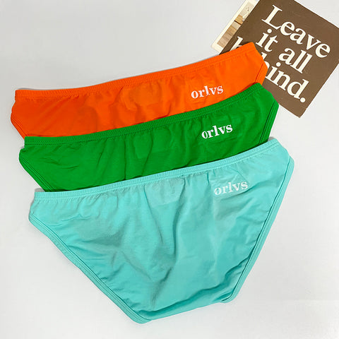 Men's Low-Rise Bikini Briefs with U-Pouch - Sexy Semi-Butt Cotton Underwear
