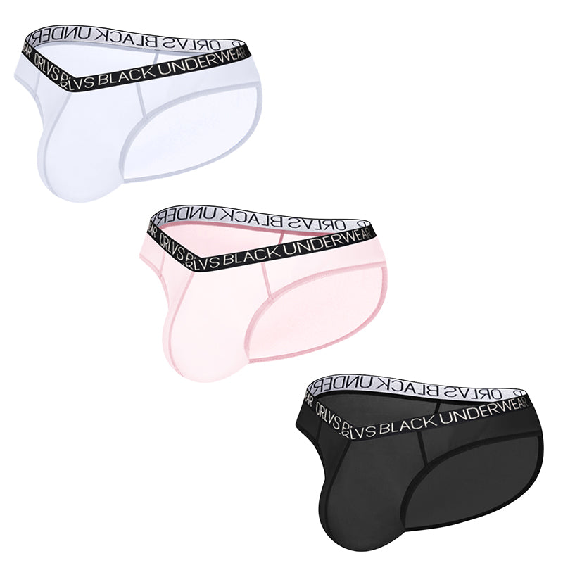 Sexy Sheer Men’s Briefs – Ultra-Thin, Soft, Breathable U-Pouch Underwear