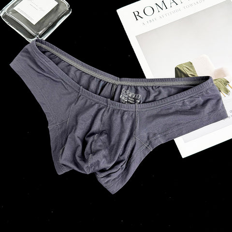 Breathable Modal Men's Low-Rise Briefs - Comfortable Triangle Underwear for Active Lifestyle, Seamless & Tighty Design, Soft Stretch Fabri