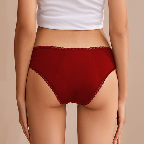 POP UNDIE Leak-Proof Period Panties for Women, High-Stretch Menstrual Briefs, for Heavy Flow,Breathable & Skin-Friendly