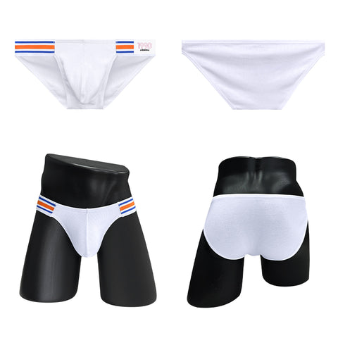 Breathable Cotton Men's Sport Underwear - Low Rise Comfortable Trunks with U-Shaped Pouch, Supportive & Stylish Boxer Briefs for Active Lifestyle