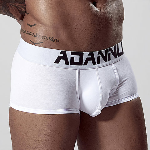 Men's Cotton Boxer – Low-Rise Slim Fit Athletic Underwear with Butt-Lifting Design