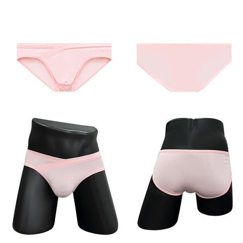 Men's Ultra-Thin Sheer Mesh V-String Underwear – Sexy U-Pouch Briefs for Gym, Workout & Comfort – Breathable Ice Silk Stretch Boxer – Low Rise Support Underwear for Men