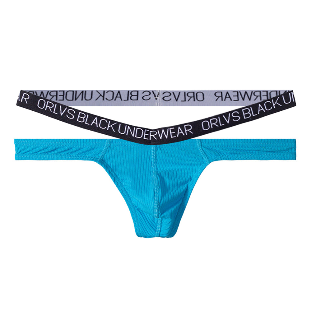 Sexy Men's Cotton Thong with U-Pouch - Low Rise & Enhances