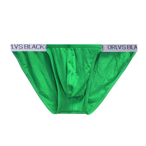 Men's Modal High-Cut Briefs with U-Pouch - Low-Rise Slim Fit Underwear