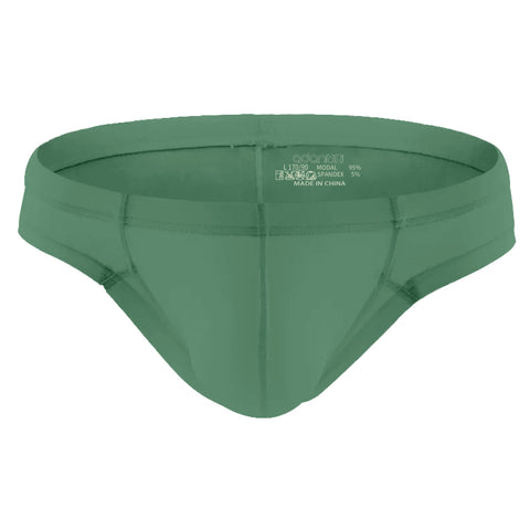 Breathable Modal Men's Low-Rise Briefs - Comfortable Triangle Underwear for Active Lifestyle, Seamless & Tighty Design, Soft Stretch Fabri
