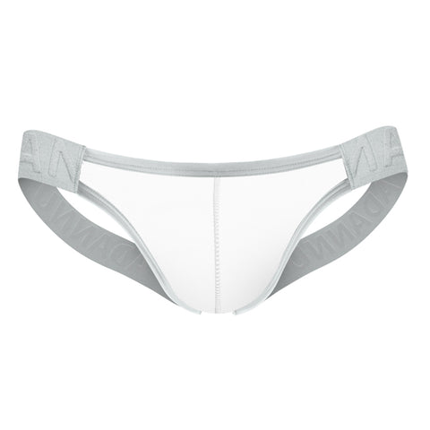 Ultra-Thin Sheer Waistband Men's G-String Thong - No Waist Design, Rearless & Lift Effect, Comfortable T-Back Underwear for Sensual Fit