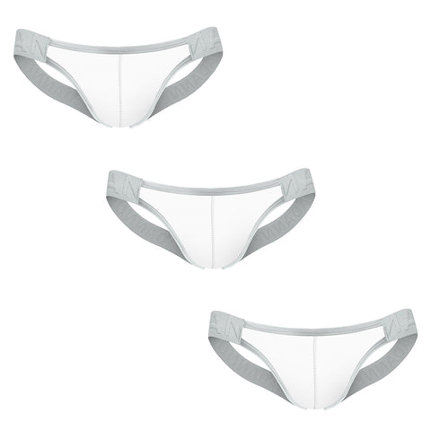 Ultra-Thin Sheer Waistband Men's G-String Thong - No Waist Design, Rearless & Lift Effect, Comfortable T-Back Underwear for Sensual Fit