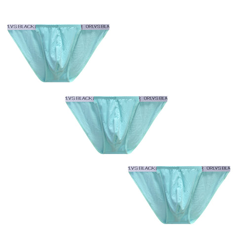 Men's Modal High-Cut Briefs with U-Pouch - Low-Rise Slim Fit Underwear