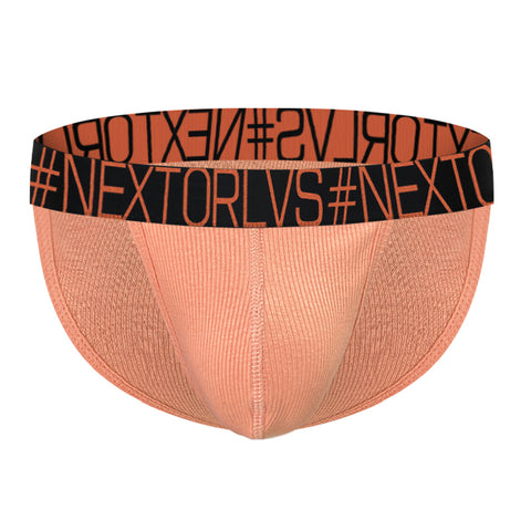 Men's High-Cut Cotton Low-Rise Support Pouch Briefs - Sexy Athletic Underwear