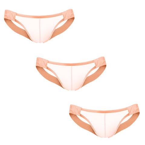 Ultra-Thin Sheer Waistband Men's G-String Thong - No Waist Design, Rearless & Lift Effect, Comfortable T-Back Underwear for Sensual Fit