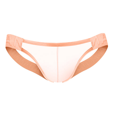 Ultra-Thin Sheer Waistband Men's G-String Thong - No Waist Design, Rearless & Lift Effect, Comfortable T-Back Underwear for Sensual Fit
