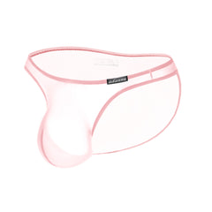Breathable Low-Rise Men's Bikini Underwear – Sheer Stretchy Triangle Briefs for Sports & Comfort – Slim-Fit See-Through Panties with Lifting Support