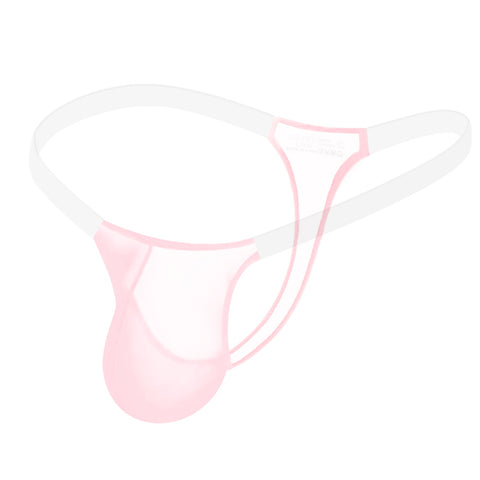 Men's Sheer Micro T-Back Thong Underwear – Low-Rise Gym & Swim Briefs with U-Pouch Design, No Need to Remove for Workouts, Enhances Curves