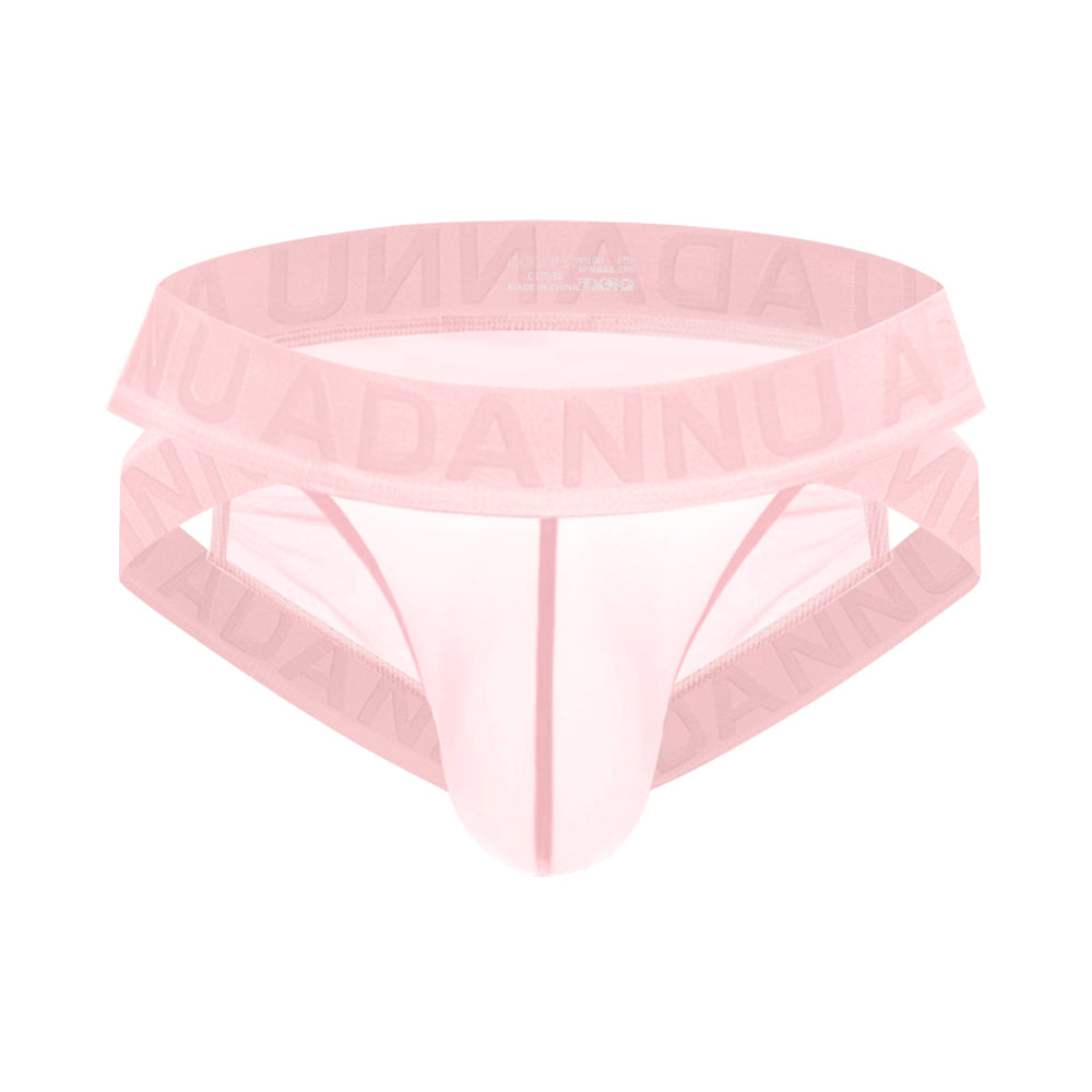 Breathable Mesh Men's Low-Rise Briefs – Transparent Sheer Underwear with Supportive Pouch, Quick-Dry Comfort for Daily Wear