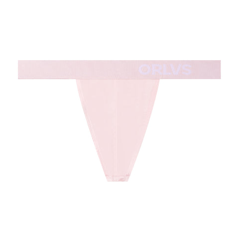 Men's Modal Thong with U-Pouch - Macaron Color Low-Rise No-Slip Underwear