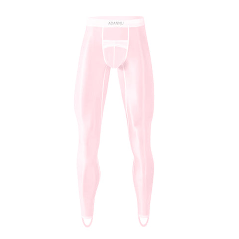 Men's Sheer Mesh 9/8 Length Performance Pants – Ultra-Thin Quick-Dry Stretchable Gym Tights for Running & Activewear Layering