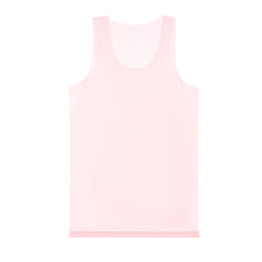 Men's Silky Sleeveless Undershirt - Breathable Stretch Seamless Summer Base Layer