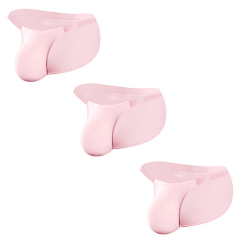 Breathable Men's High-Cut Thong Underwear – Soft Modal Fabric, Comfortable & Stretchy, Sheer Waistband, Lifting Design for Gym & Daily Wear