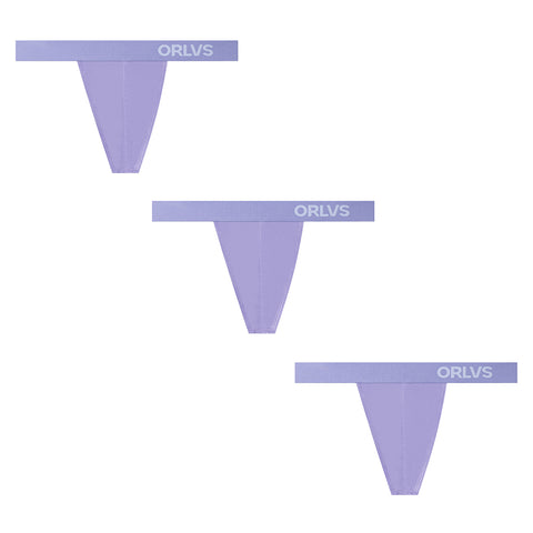 Men's Modal Thong with U-Pouch - Macaron Color Low-Rise No-Slip Underwear