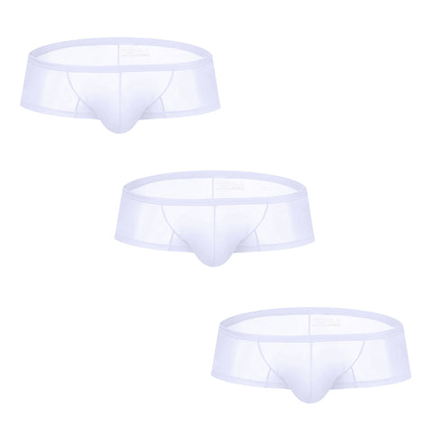 Men's Sheer Bikini Briefs - Low-Rise Breathable & Sexy Boxer Underwear