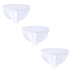 Breathable Ultra-Thin Men's Stretch Micro Mesh Underwear – Low-Rise Sporty Briefs with High Cut Sides for Gym & Summer Comfort