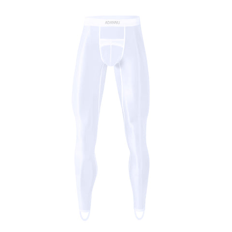 Men's Sheer Mesh 9/8 Length Performance Pants – Ultra-Thin Quick-Dry Stretchable Gym Tights for Running & Activewear Layering