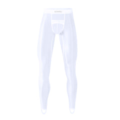Men's Sheer Mesh 9/8 Length Performance Pants – Ultra-Thin Quick-Dry Stretchable Gym Tights for Running & Activewear Layering