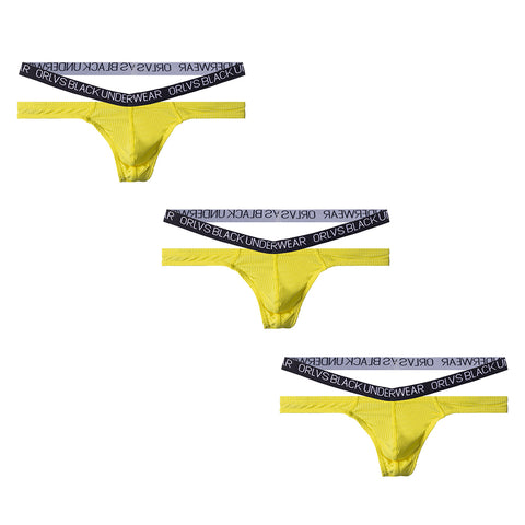 Sexy Men's Cotton Thong with U-Pouch - Low Rise & Enhances